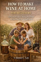 HOW TO MAKE WINE AT HOME FOR BEGINNERS B0GST1VSSF Book Cover