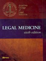Legal Medicine 0323037534 Book Cover