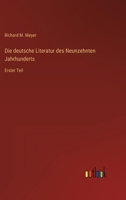 Die Deutsche Literatur Des Neunzehnten Jahrhunderts 3846046388 Book Cover