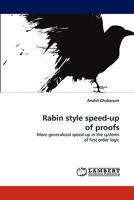 Rabin Style Speed-Up of Proofs 3843372551 Book Cover