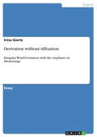Derivation without Affixation 3656851115 Book Cover