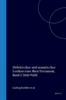Hebraisches Und Aramaisches Lexikon Zum Alten Testament 9004039198 Book Cover