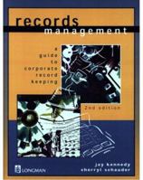 Records Management 0582810078 Book Cover