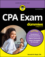 CPA Exam for Dummies 1394245998 Book Cover