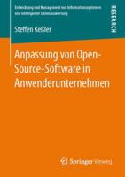 Anpassung Von Open-Source-Software In Anwenderunternehmen 3658019549 Book Cover