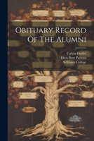 Obituary Record Of The Alumni 1022288253 Book Cover