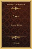 Poems: Second Series 0548454280 Book Cover