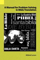 Manual for Problem Solving in Bible Translation 0883129175 Book Cover
