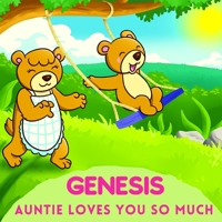 Genesis Auntie Loves You So Much: Aunt & Niece Personalized Gift Book to Cherish for Years to Come B095WC1RTC Book Cover