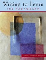 Writing to Learn: The Paragraph 0072307544 Book Cover