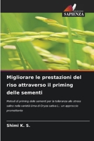 Migliorare le prestazioni del riso attraverso il priming delle sementi (Italian Edition) 6208286247 Book Cover