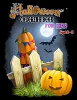 Halloween Coloring Book for Kids Aged 4-8: A Spooky Fun Gift for Boys and Girls B08GLWCZVB Book Cover