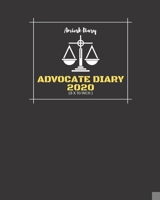 Amiesk Diary | Advocate Diary 2020 |8 x10 inch | Matte Paperback Cover 1688633197 Book Cover