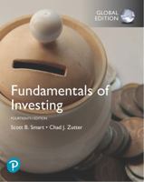 Fundamentals of Investing, Global Edition 1292316977 Book Cover