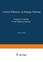 Cultural Influences on Strategic Planning: Empirical Findings in the Banking Industry 3790804819 Book Cover