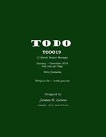 TODO19: Things to Do - while you can 1730792006 Book Cover