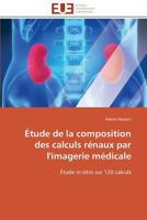 Étude de la Composition Des Calculs Rénaux Par l'Imagerie Médicale 3841792235 Book Cover