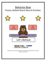 Behavior Bear Posters and Bulletin Board Ideas and Activities 1523431504 Book Cover