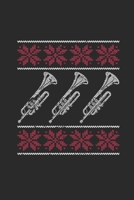 Christmas Trumpet: Graph Paper Notebook (6 x 9 - 120 pages) Christmas Themed Notebook for Daily Journal, Diary, and Gift 1700674870 Book Cover