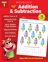 Scholastic Success with Addition  Subtraction Grade 1 1338798278 Book Cover