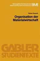 Organisation Der Materialwirtschaft 3409006222 Book Cover