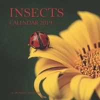 Insects Calendar 2019: 16 Month Calendar 1728971071 Book Cover