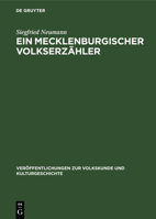 Ein Mecklenburgischer Volkserzähler: Die Geschichten Des August Rust 3112478819 Book Cover