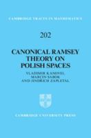 Canonical Ramsey Theory on Polish Spaces 1107026857 Book Cover