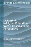 Leadership in Higher Education from a Transrelational Perspective 1350135100 Book Cover