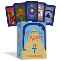 The Egyptian Tarot: (78 Full-Color Cards and 154-Page Guidebook) 196453707X Book Cover