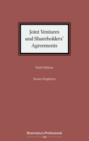 Joint Ventures and Shareholders' Agreements 152651608X Book Cover