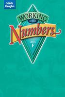 Steck-Vaughn Working with Numbers: Student Edition Level F Level F 0739891618 Book Cover