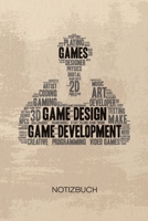 NOTIZBUCH A5 Dotted: Spieleentwickler Notizheft GEPUNKTET 120 Seiten - Game Design Notizblock Games Development Skizzenbuch - Game Design Geschenk f�r Game Designer Entwickler Programmierer 1710330724 Book Cover