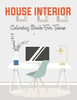 House Interior Coloring Book For Teens: Fun and Easy House Interior Coloring Book for Teens | Gift for Girls or Boys . Vol-1 B08WJPLCJN Book Cover