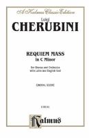 Requiem Mass in C Minor: Satb (Orch.) (Latin, English Language Edition) 0769244424 Book Cover