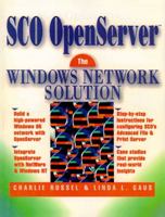 SCO OpenServer: The Windows Network Solution 0134594215 Book Cover