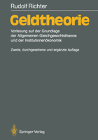 Geldtheorie: Vorlesung Auf Der Grundlage Der Allgemeinen Gleichgewichtstheorie Und Der Institutioneneokonomik 3540517502 Book Cover