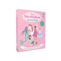 Sticker Dolly Dressing Activity Pack: Ballerinas, Best Friends, Mermaids and Uni 1835408656 Book Cover