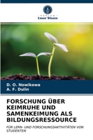 Forschung Über Keimruhe Und Samenkeimung ALS Bildungsressource 6203338249 Book Cover