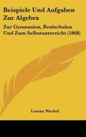 Beispiele Und Aufgaben Zur Algebra: Zur Gymnasien, Realschulen Und Zum Selbstunterricht (1868) 1160315183 Book Cover