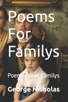 Poems For Familys: Poems About Familys B0CK3MXC4Y Book Cover