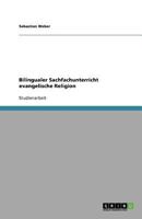 Bilingualer Sachfachunterricht evangelische Religion 3656065551 Book Cover