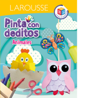 Pinta con deditos. Animales (Spanish Edition) 6072131425 Book Cover
