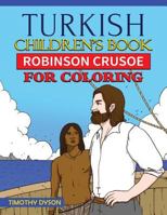 Czech Children's Book: Robinson Crusoe for Coloring 1537694332 Book Cover