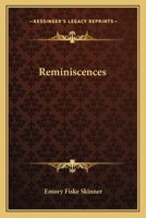 Reminiscences 1021847410 Book Cover