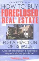 How To Buy Foreclosed Real Estate 1580622585 Book Cover