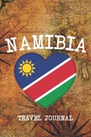 Namibia: 6x9 Travel planner I Road trip planner I Dot grid journal I Travel notebook I Travel diary I Pocket journal I Gift for Backpacker 1673718019 Book Cover