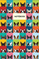 Notebook: Cute Boston Terrier Dog With Colorful Pattern Blank Lined Journal To Write In For Notes, Ideas, Diary, To-Do Lists, Notepad - Boston Terrier ... - Best Gifts For Women, Men, Teen & Kids 1677965576 Book Cover