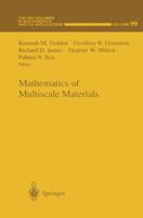 Mathematics of Multiscale Materials (The IMA Volumes in Mathematics and its Applications) 038798528X Book Cover