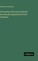 Del sistema nella storia naturale secondo gl'insegnamenti di San Tommaso (Italian Edition) 3368714589 Book Cover